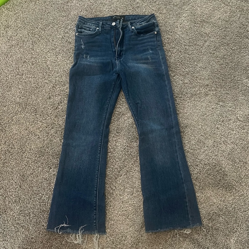 Just black denim size 28 bootcut